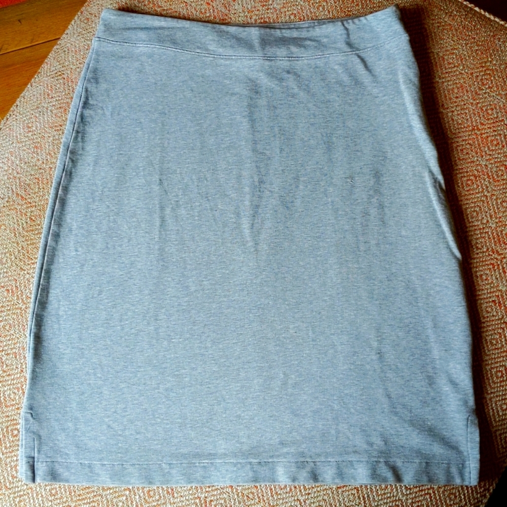 Gray sweatskirt A-line Gap